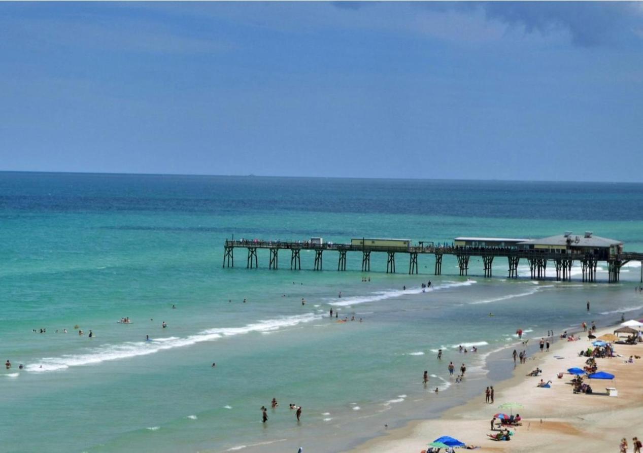 Beach Oasis 704 Lovely Daytona Ocean Front For 5 Sleeps Up To 12 Daytona Beach Esterno foto
