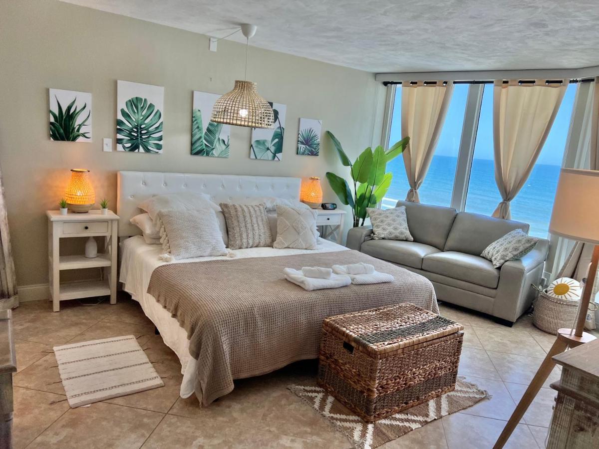 Beach Oasis 704 Lovely Daytona Ocean Front For 5 Sleeps Up To 12 Daytona Beach Esterno foto